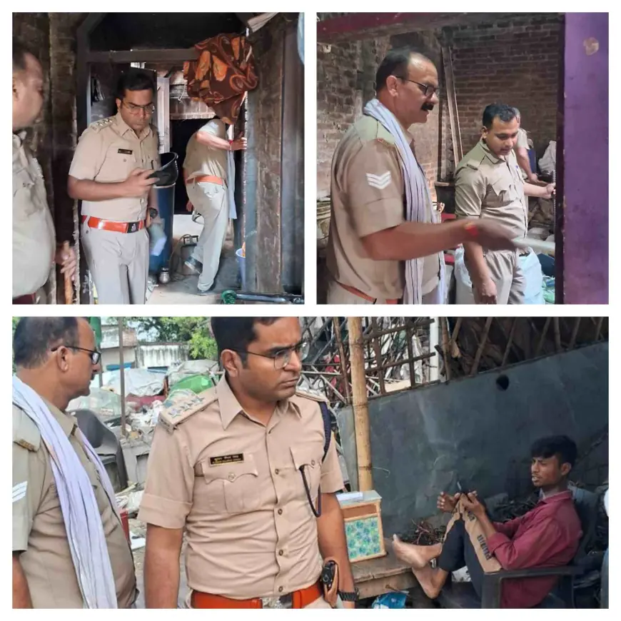 फर्रुखाबाद में आबकारी विभाग की छापेमारी, 12 लीटर अवैध कच्ची शराब बरामद
